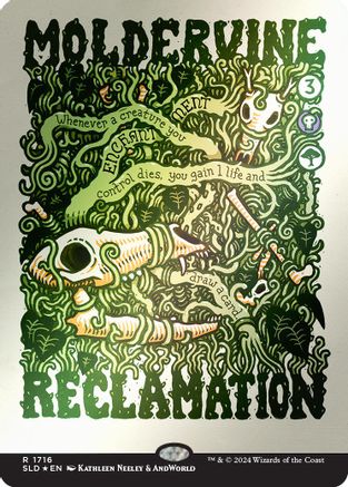 Image of Moldervine Reclamation (Rainbow Foil) (SLD-1716) - Secret Lair Drop Series Foil
