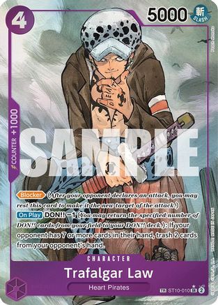 Image of Trafalgar Law (010) (TR) (ST10-010) - 500 Years in the Future Foil