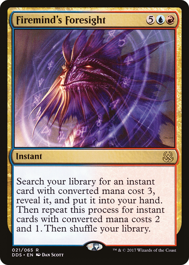 Image of Firemind's Foresight (DDS-021) - Duel Decks: Mind vs. Might