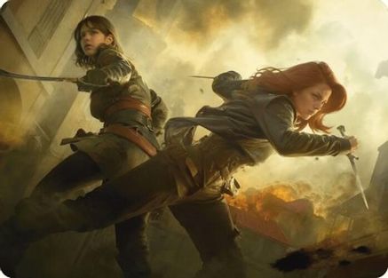 Image of Mary Read and Anne Bonny Art Card (ASACR-007) - Assassin's Creed Art Series