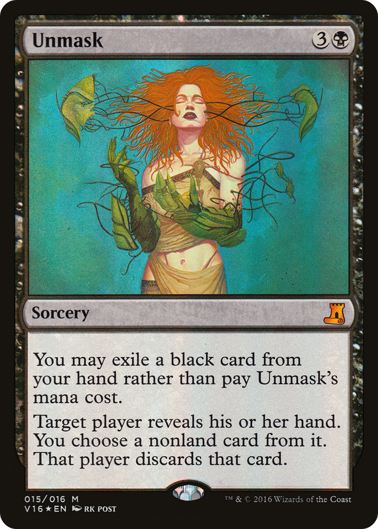 Image of Unmask (V16-015) - From the Vault: Lore Foil