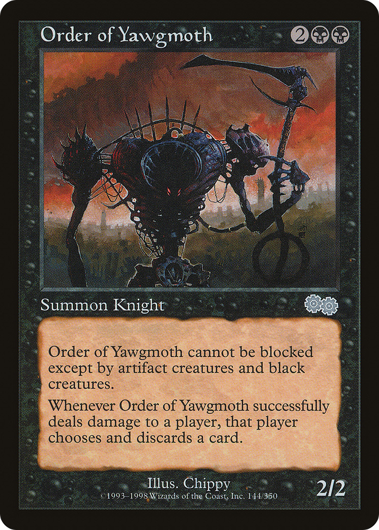 Image of Order of Yawgmoth (USG-144) - Urza's Saga