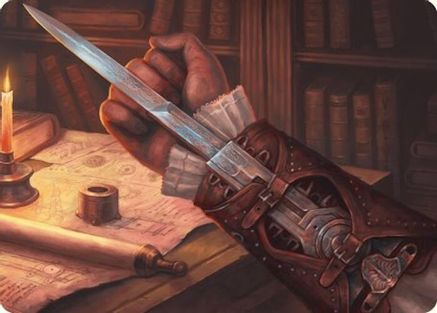 Image of Hidden Blade Art Card (ASACR-009) - Assassin's Creed Art Series