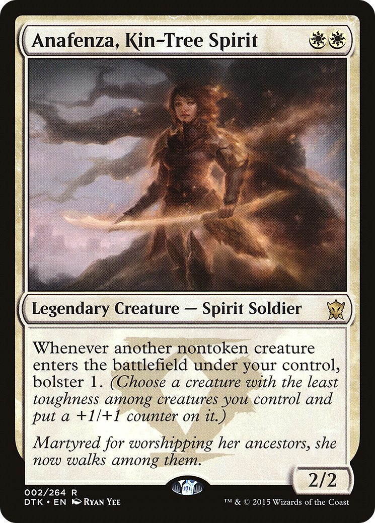 Image of Anafenza, Kin-Tree Spirit (DTK-002) - Dragons of Tarkir