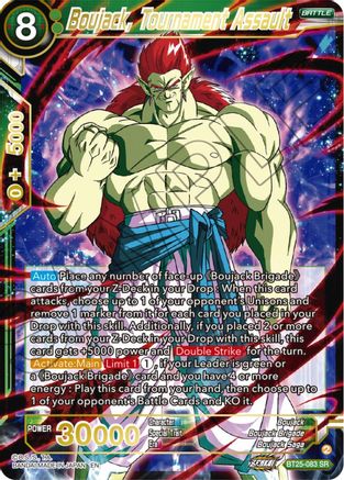 Image of Boujack, Tournament Assault (BT25-083) - Legend of the Dragon Balls Foil