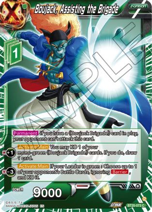 Image of Boujack, Assisting the Brigade (BT25-073) - Legend of the Dragon Balls Foil