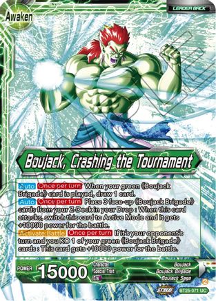 Image of Boujack Brigade // Boujack, Crashing the Tournament (BT25-071) - Legend of the Dragon Balls