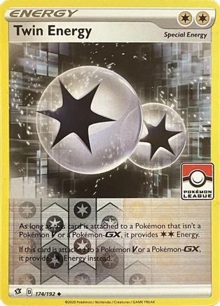 Image of Twin Energy 174/192  - Reverse Holofoil League & Championship Cards - Uncommon