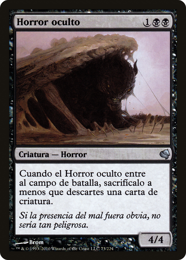 Image of Hidden Horror (Spanish) - 