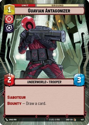 Image of Guavian Antagonizer (Hyperspace) (403) - Shadows of the Galaxy Foil