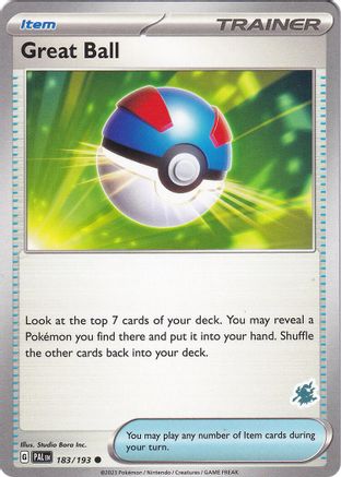 Image of Great Ball - Darkrai Deck 183  Battle Academy 2024 - Common