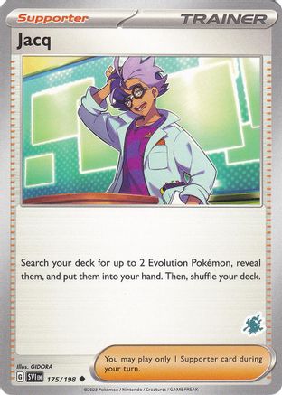 Image of Jacq - Darkrai Deck 175/198  Battle Academy 2024 - Uncommon