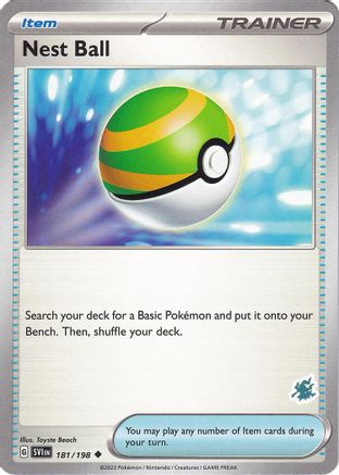 Image of Nest Ball - Darkrai Deck 181/198  Battle Academy 2024 - Uncommon