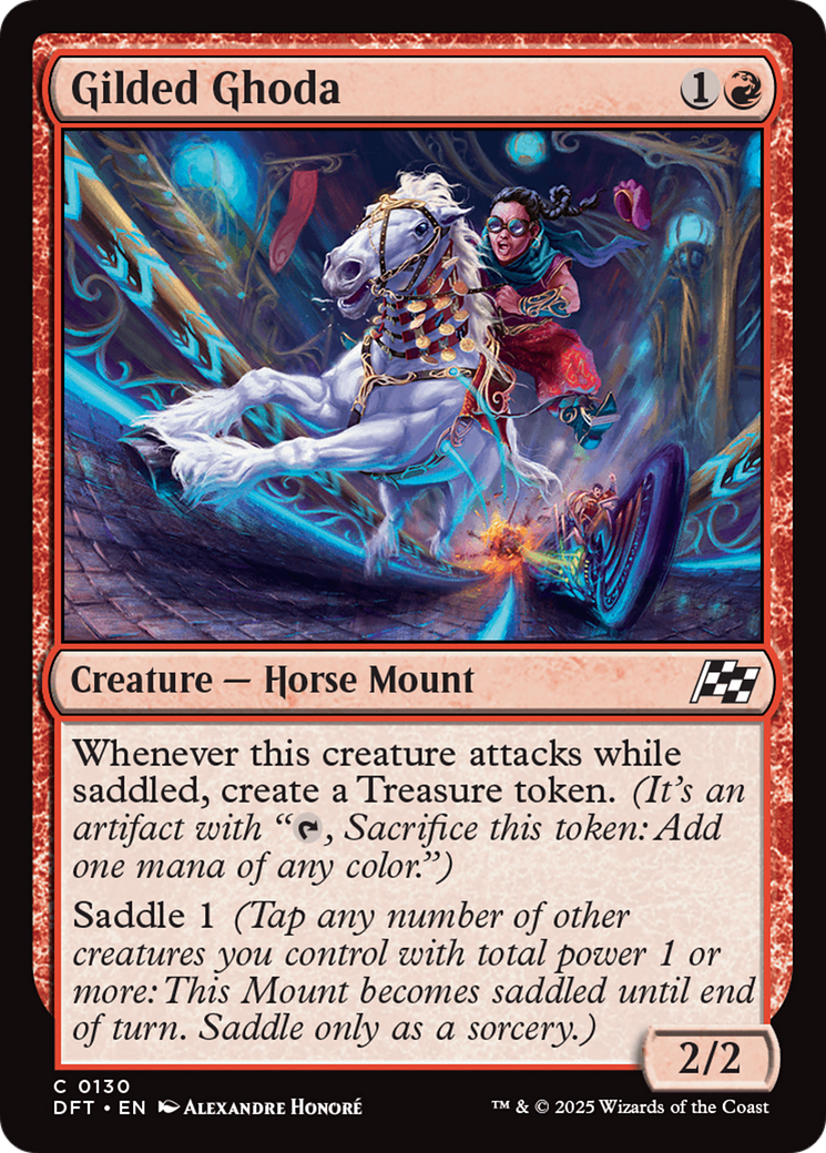 Image of Gilded Ghoda (DFT-130) - Aetherdrift