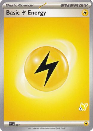 Image of Basic Lightning Energy Pikachu 004  Battle Academy 2024 - Common