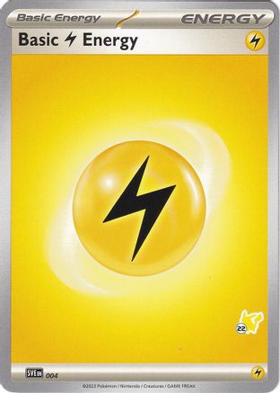 Image of Basic Lightning Energy - Pikachu 22 004  Battle Academy 2024 - Common