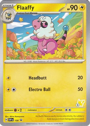 Image of Flaaffy - Pikachu 5 108  Battle Academy 2024 - Promo