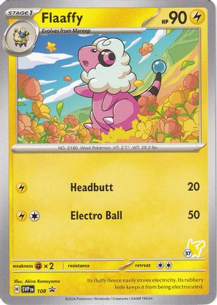 Image of Flaaffy - Pikachu 37 108  Battle Academy 2024 - Promo