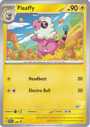 Image of Flaaffy - Pikachu 53 108  Battle Academy 2024 - Promo