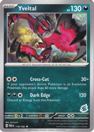 Image of Yveltal - Darkrai Deck  Battle Academy 2024 - Rare