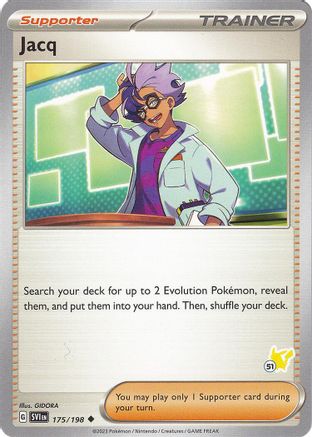 Image of Jacq - Pikachu 51 175/198  Battle Academy 2024 - Uncommon