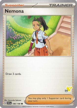 Image of Nemona - Pikachu 54 180  Battle Academy 2024 - Common
