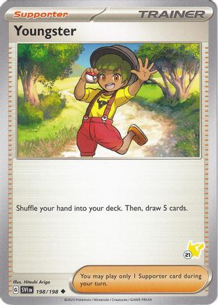 Image of Youngster - Pikachu 21  Battle Academy 2024 - Uncommon