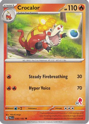 Image of Crocalor - Armarouge 51 036  Battle Academy 2024 - Uncommon