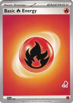 Image of Basic Fire Energy - Armarouge 5 002  Battle Academy 2024 - Unconfirmed