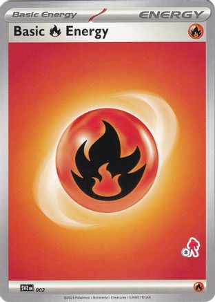 Image of Basic Fire Energy - Armarouge 8 002  Battle Academy 2024 - Unconfirmed