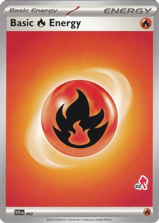 Image of Basic Fire Energy Armarouge 002  Battle Academy 2024 - Unconfirmed