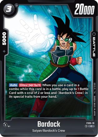 Image of Bardock - FS05-10 (FS05-10) - Starter Deck 5 Bardock
