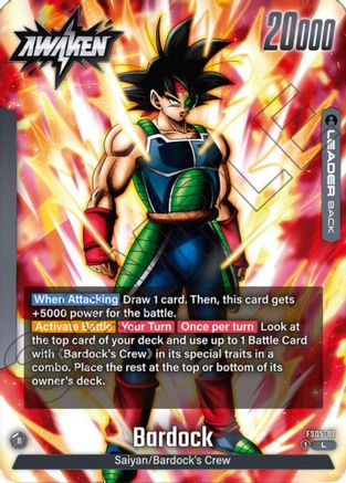 Image of Bardock - FS05-01 (FS05-01) - Starter Deck 5 Bardock Holofoil