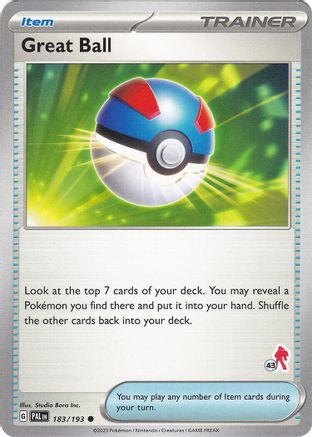 Image of Great Ball - Armarouge 43 183  Battle Academy 2024 - Common