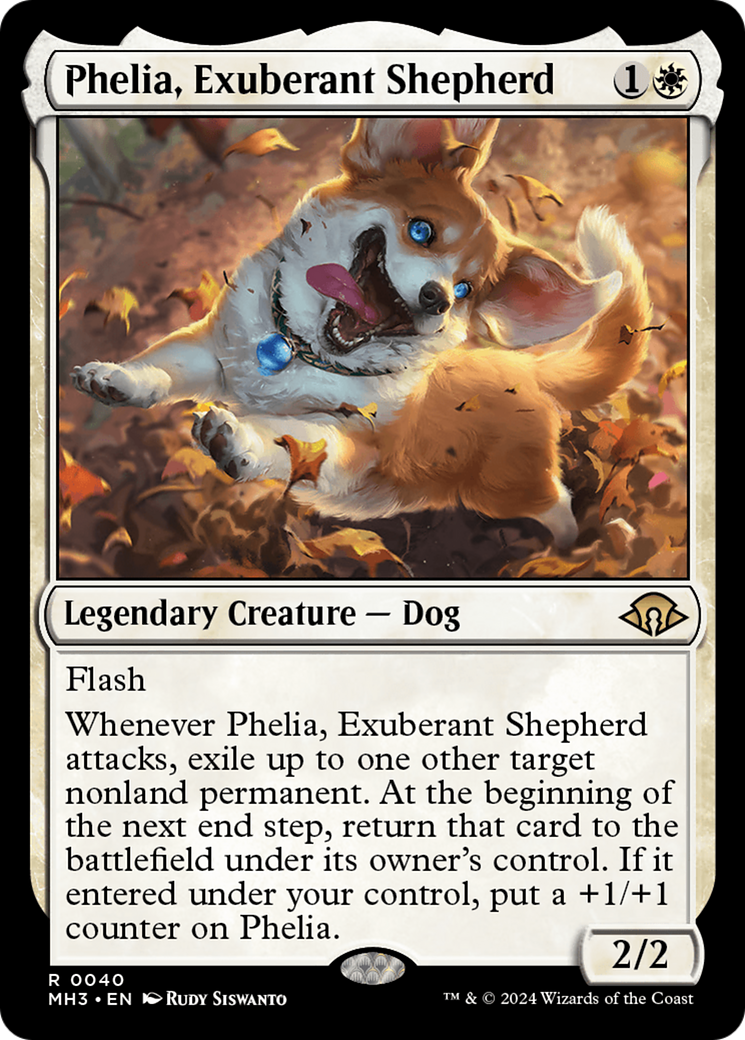 Image of Phelia, Exuberant Shepherd (MH3-040) - Modern Horizons 3 Foil