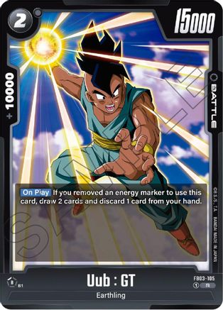 Image of Uub : GT (FB03-105) - Raging Roar Holofoil