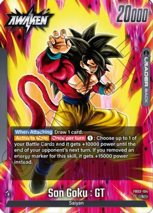 Image of Son Goku : GT - FB03-104 (FB03-104) - Raging Roar