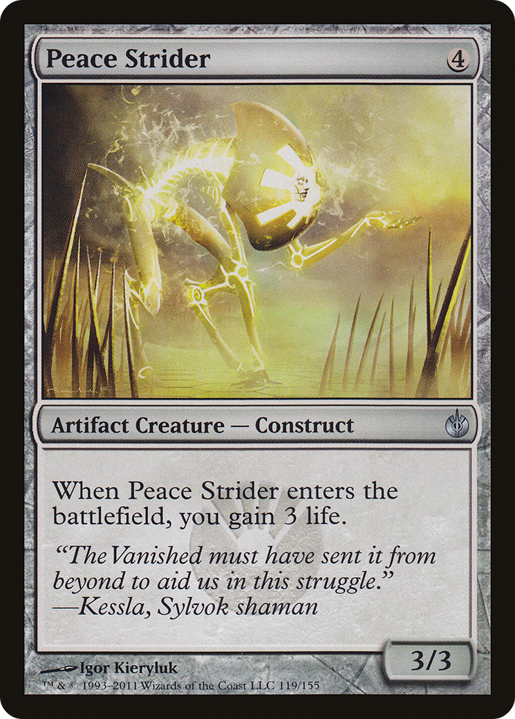 Image of Peace Strider (MBS-119) - Mirrodin Besieged