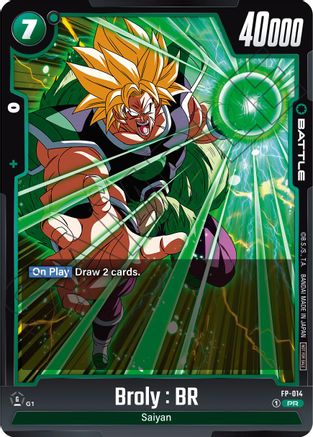 Image of Broly : BR - FP-014 (FP-014) - Fusion World Promotion Cards and Packs Holofoil