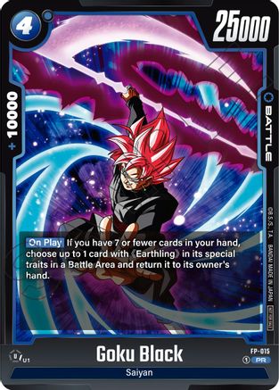 Image of Goku Black - FP-015 (FP-015) - Fusion World Promotion Cards and Packs Holofoil