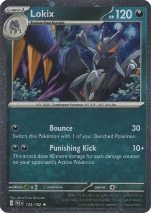 Image of Lokix 122/182  - Holofoil Miscellaneous Cards & Products - Rare