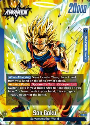 Image of Son Goku - FB03-027 (FB03-027) - Raging Roar