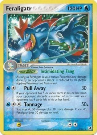 Image of Feraligatr 004/115  Deck Exclusives - Rare