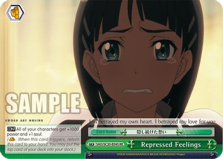 Image of Repressed Feelings (SAO/S20-E045 RE) - Sword Art Online Chronicle Set