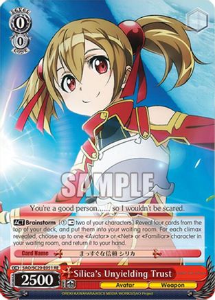 Image of Silica's Unyielding Trust (SAO/SC20-E051 RE) - Sword Art Online Chronicle Set