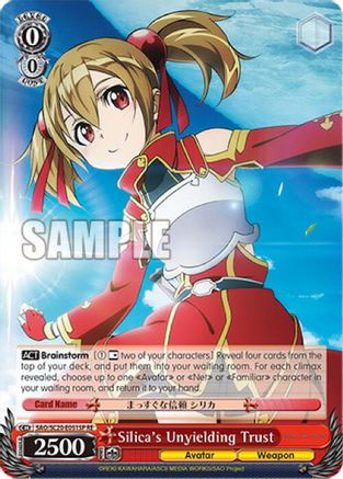 Image of Silica's Unyielding Trust (SP) (SAO/SC20-E051SP RE) - Sword Art Online Chronicle Set
