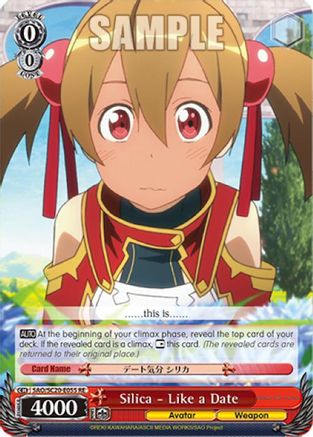 Image of Silica - Like a Date (SAO/SC20-E055 RE) - Sword Art Online Chronicle Set
