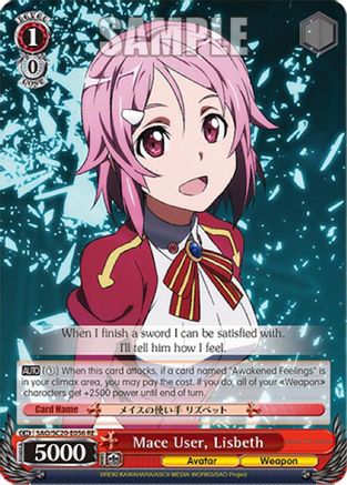 Image of Mace User, Lisbeth (SAO/SC20-E056 RE) - Sword Art Online Chronicle Set