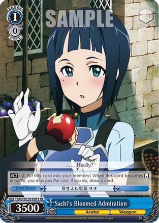 Image of Sachi's Bloomed Admiration (SAO/SC20-E091 RE) - Sword Art Online Chronicle Set