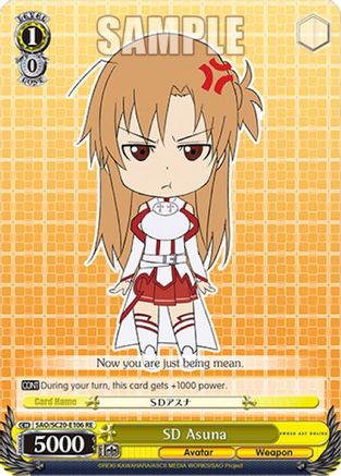 Image of SD Asuna (SAO/SC20-E106 RE) - Sword Art Online Chronicle Set